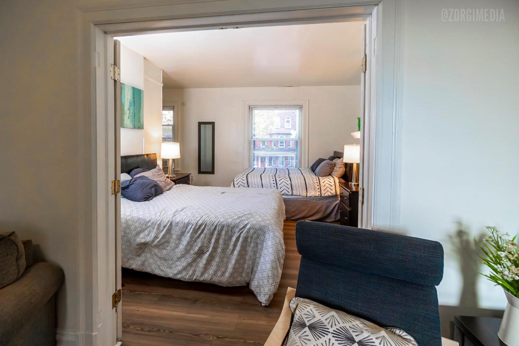 Stylish Apt - 2 Queen Bed - Easy Hospital Access Pittsburgh Exteriör bild